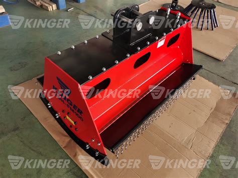 flail mulcher for skid steer|Flail mulching mower SMO skid steer for compact loaders 33.